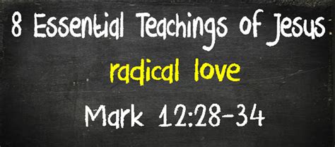 8 Essential Teachings Of Jesus Radical Love Saint Pauls Umc
