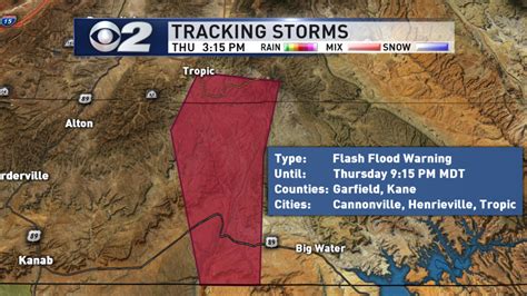 Flash Flood Warning Utah County Flooding In Parts Of Utah As Flash