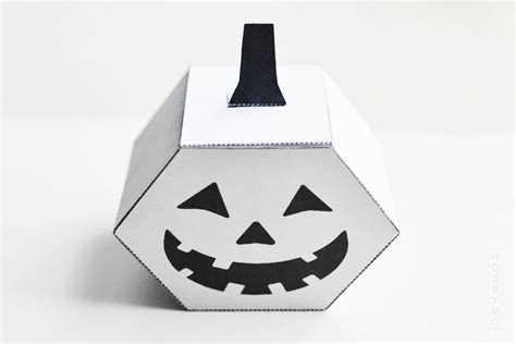 Pumpkin Treat Box Easy Paper Pumpkin Craft Halloween T Box Hobbymo