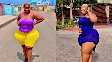 Yaa Lordies Heavy Plus Sized Model From Ghana 🇬🇭 🇿🇦 Youtube