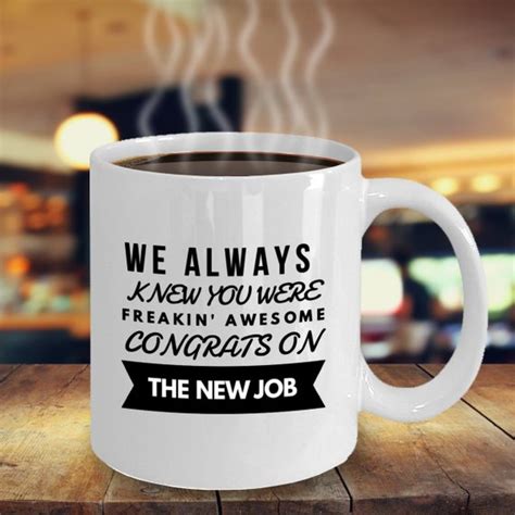 Goodbye, my teammate, you have been one of the people whose happiness and hard work was always inspiring, your skills could not go unobserved, you had a good impact wherever you went. New job gift, farewell gift for coworkers, new job congrats, good luck gift | Mugs Make Great ...