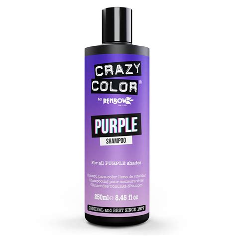 The purple plum hair dye, which is a complete blend of purple and will provide you with a whole fascinating the spectacular hair dye is garnier olia medium royal amethyst. Crazy Color Colour Protect Shampoo - Purple 250ml ...