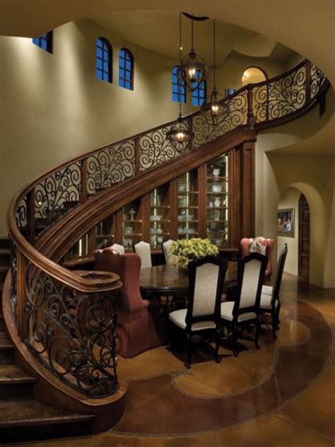 Our railing designers have the creativity, talent, and attention to detail to create railing systems that seamlessly transition along curved . Pin on Unique Railings