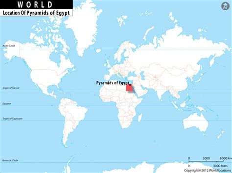 Where Is Pyramid Located Location Map Of Great Pyramid Of Giza Egypt