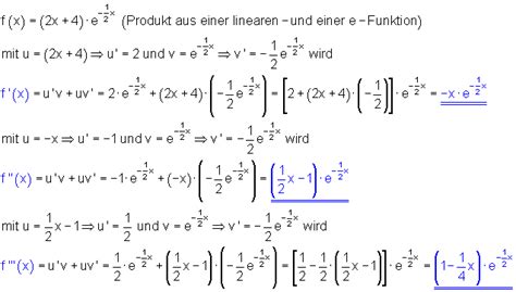 Hier erfährst du alles zur linearen zuordnung mit erklärung, beispielen und lernvideo! Ableitungen der e- Funktion