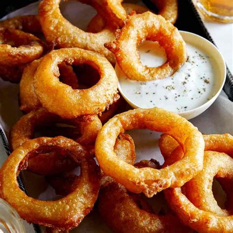 Beer Battered Onion Rings Recipe Cart