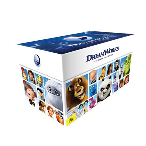 Buy Dreamworks 42 Movie Collection Boxset On Blu Ray Sanity