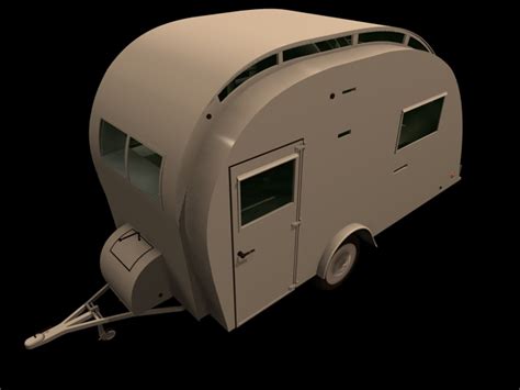 Carlight Caravan 3d Model 3ds Max Files Free Download Modeling 42152
