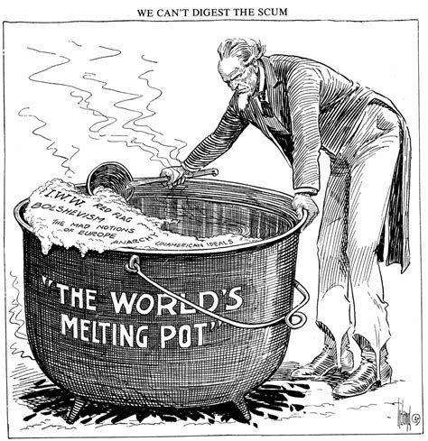This 1919 Cartoon Shows Our Immigration Fears Havent Changed In 100