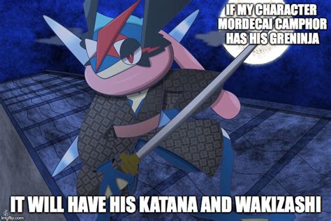 Ash Greninja With Katana Imgflip