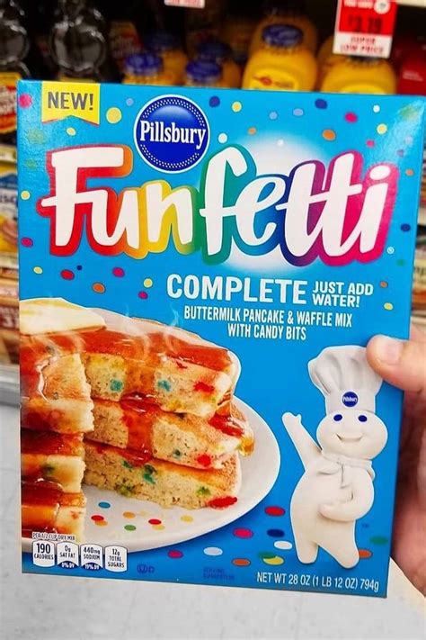 Pillsburys Funfetti Pancake Mix Will Make You Wake Up Feeling Like