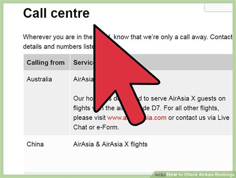 Learn how to contact customer service hotline in australia, singapore, indonesia, malaysia, hong kong, philippines. How to Check AirAsia Bookings: 9 Steps (with Pictures ...