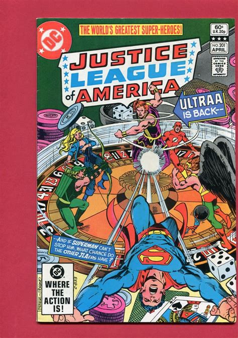 Justice League Of America Volume 1 1960 201 Apr 1982 Dc Comics