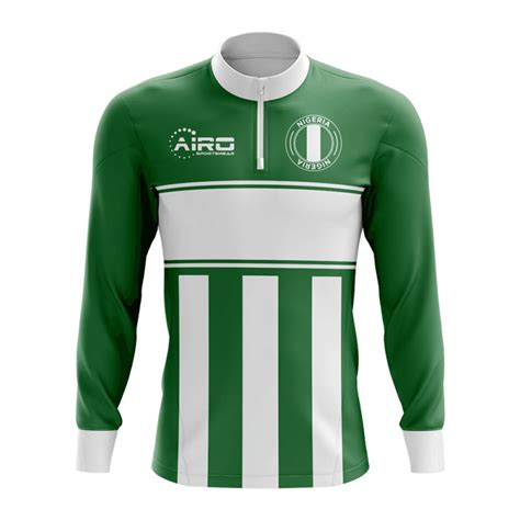 Never enter 234 as the zip code for nigeria. Nigeria Concept Football Half Zip Midlayer Top (Green-White)