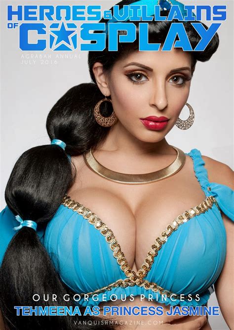 Heroes And Villains Of Cosplay Issue Princess Jasmine Nude Art
