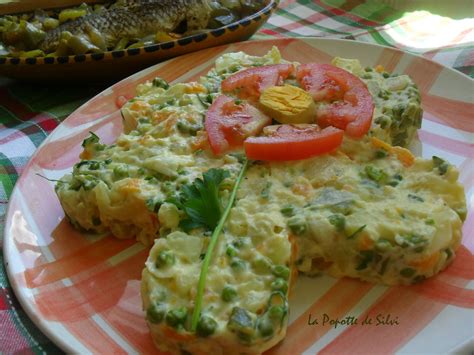 Une macédoine de légumes, ce sont des petits dés de légumes (carottes et navets), des petits morceaux de haricots verts et des petits pois. MACEDOINE DE LEGUMES - La popotte de Silvi
