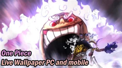 One Piece Luffy Gear Vs Lucci Live Wallpaper Engine Pc