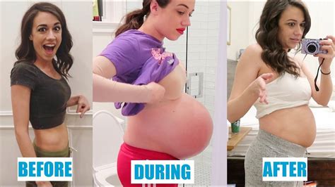 My Body Before During And After Pregnancy Youtube