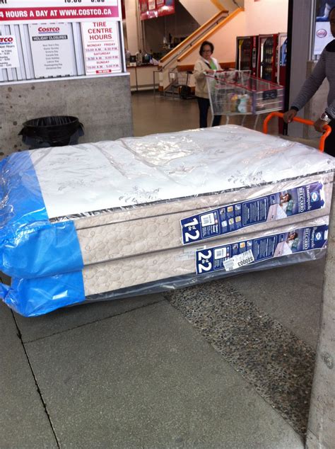 Even though costco does not manufacture mattresses themselves, they still sell them. Downtown Vancouver Costco - Queen Mattress And Box Spring ...