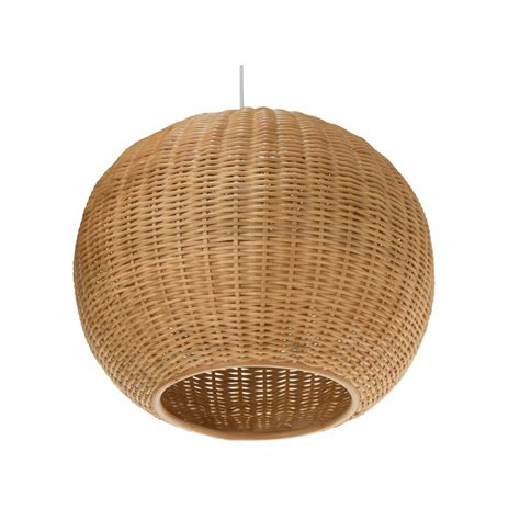 Highly durable construction and heavy gauge frame. Kouboo Wicker 1 Light Globe Pendant & Reviews | Wayfair