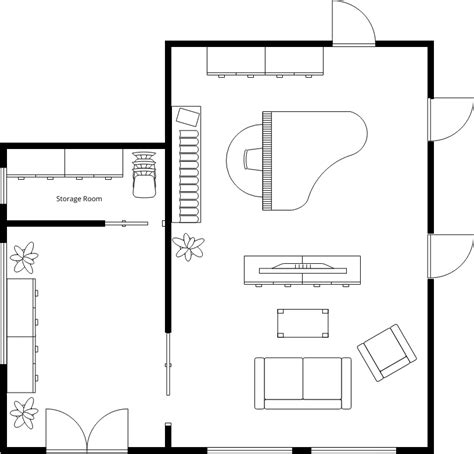 Living Room Floor Plan Ideas