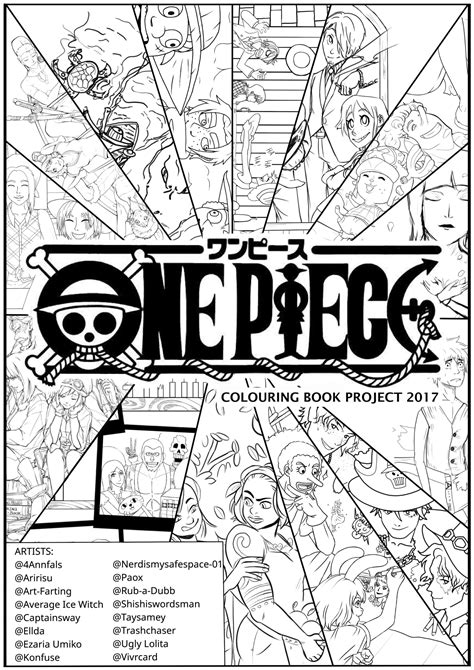 One Piece Colouring Book — Foxinpolkadots Finally Done With Coloring