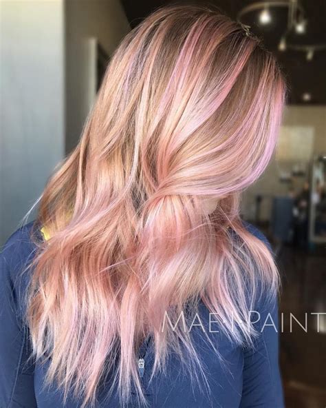 40 Ideas Of Pink Highlights For Major Inspiration Pink Hair Highlights