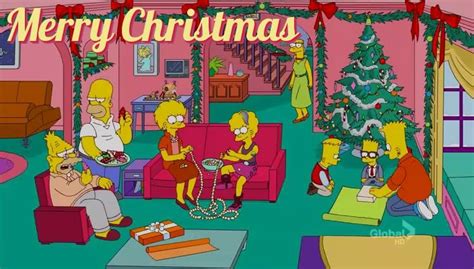 Free Simpsons Christmas Cards