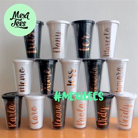 Ya sea que desee conquistar a viejos clientes como ganar nuevos clientes potenciales, una taza térmica personalizada. Vasos doble pared con popote en diferentes colores 500ml ...