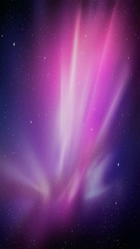 Pink Aurora Borealis Wallpaper Free Iphone Wallpapers