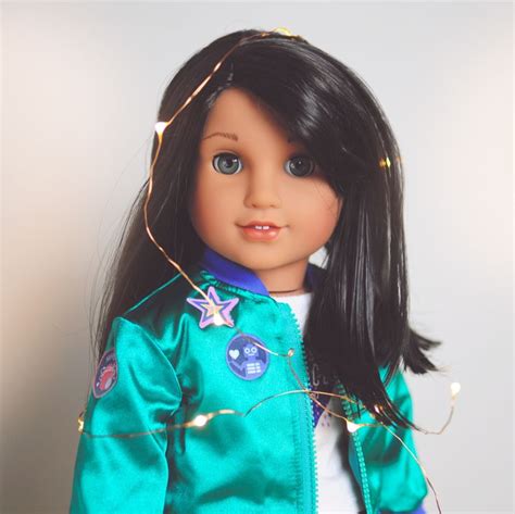 Luciana With Grey Eyes American Girl American Girl Doll Girl Dolls