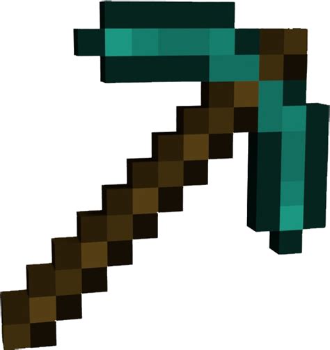 Netherite Minecraft Enchanted Diamond Pickaxe Png You Can Only Mine