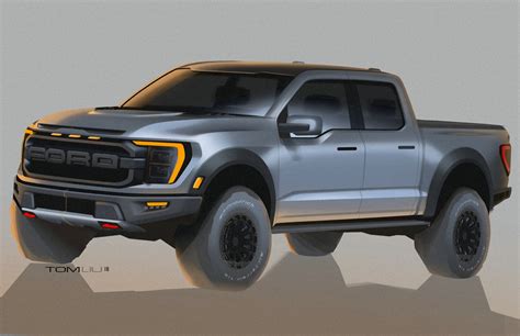 2021 Ford F 150 Raptor Design Sketches Show Off Its Aviation Inspiration