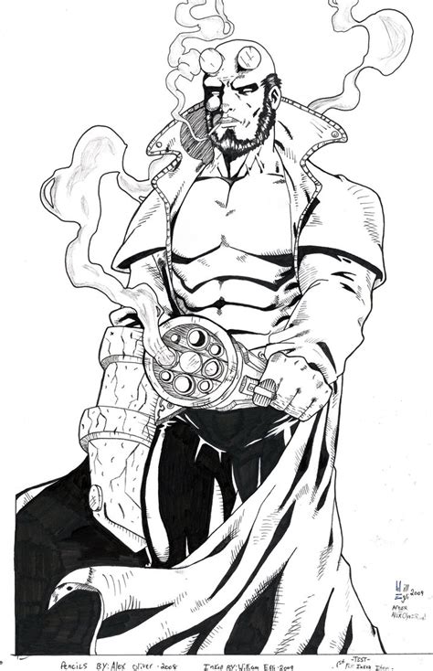 Download Hellboy Coloring For Free Designlooter 2020 👨‍🎨