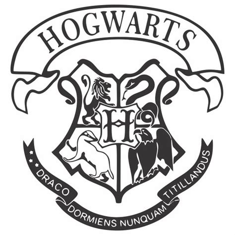 Hogwarts School Logo Harry Potter Decal Createsa
