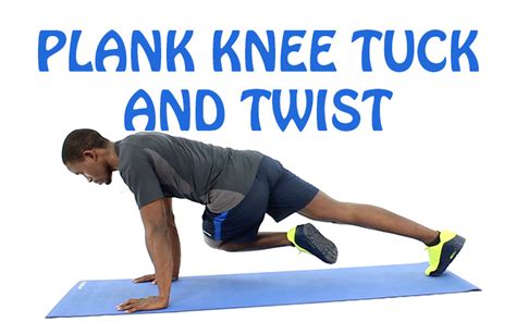 How To Do Plank Knee Tuck And Twist Exercise Properly