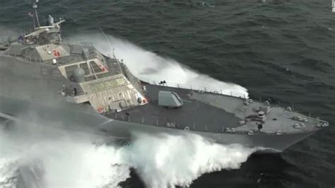 See Us Navy Warship At Top Speed Cnn Video
