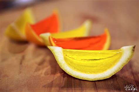 Lemon And Orange Jello Shot Wedges Jello Shots With A Twist Flickr