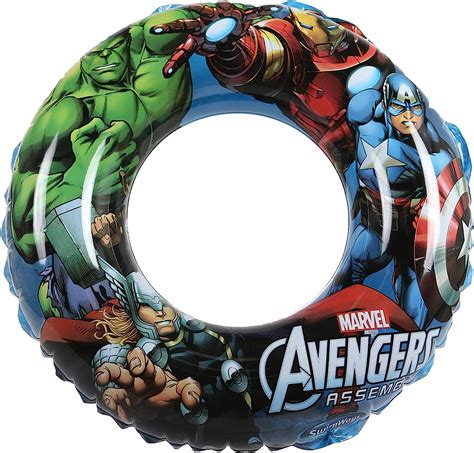 Swimways Marvel Avengers 3 D Swim Ring Uk Toys And Games