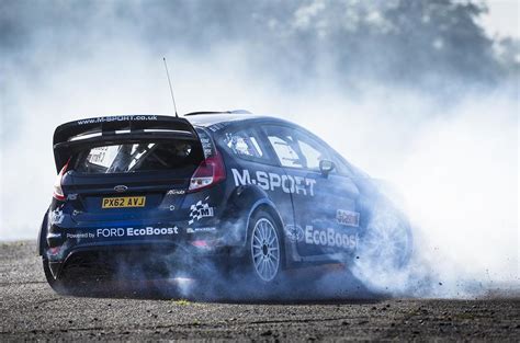 Co Driving In The Ford Fiesta R5 With Elfyn Evans British Rally