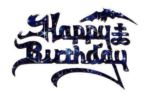 Proud To Be A Metalhead King Diamond Happy Birthday Logo Happy