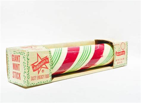 Giant Mint Stick By Atkinsons Candy Christmas Decoration Etsy Candy Christmas Decorations