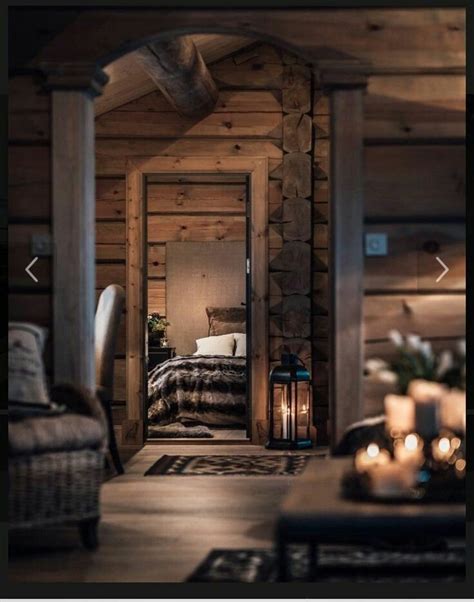 Autumn Cozy Aesthetics Log Homes Cabin Interiors Log Home Decorating