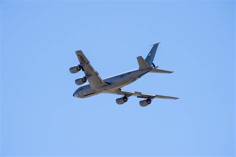 KC-135 training missions on Tuesday had massive plane flying low over