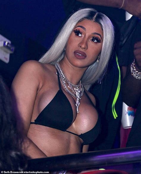 Cardi B Shows Off Her Enhanced Assets As She Celebrates Meek Mills