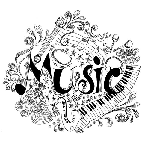 Bildergebnis für zentangle musik