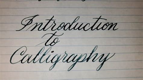 Currently Inked Introduction To Calligraphy The Basic Strokes Basic