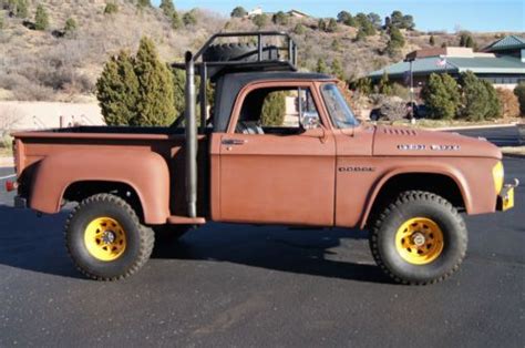 Sell Used 1965 Dodge W200 Power Wagon 4x4 Truck 318 360 In Colorado