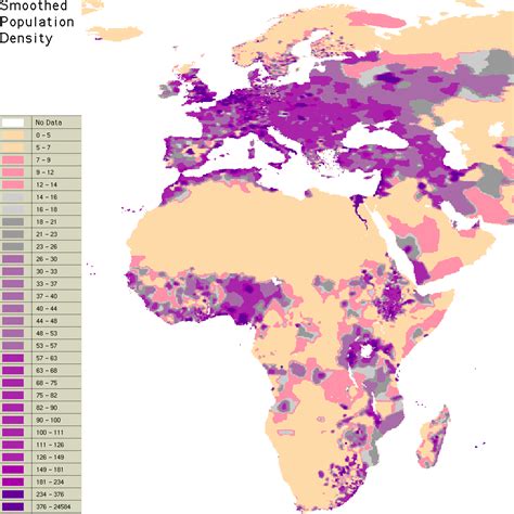 Africa Density • Map •