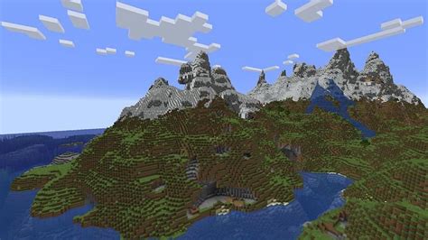 Top 10 Mountain Seeds For Minecraft Java Edition 119